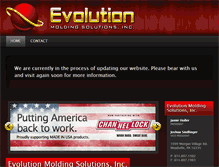 Tablet Screenshot of evolutionmolding.com